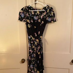 Free People Floral Maxi Dress Size M